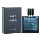 ($120 Value) Chanel Bleu De Chanel Eau De Parfum Spray, Cologne for Men, 1.7 Oz Adron Glow