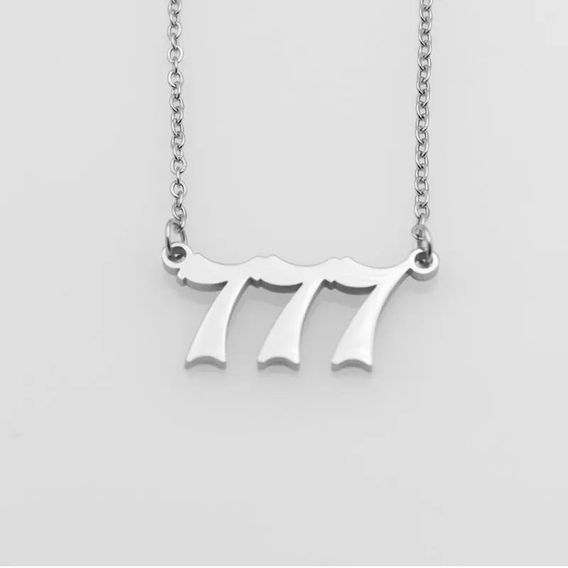 Angel Digital Pendant Necklace For Women 111to999 - Rizk From Razzak