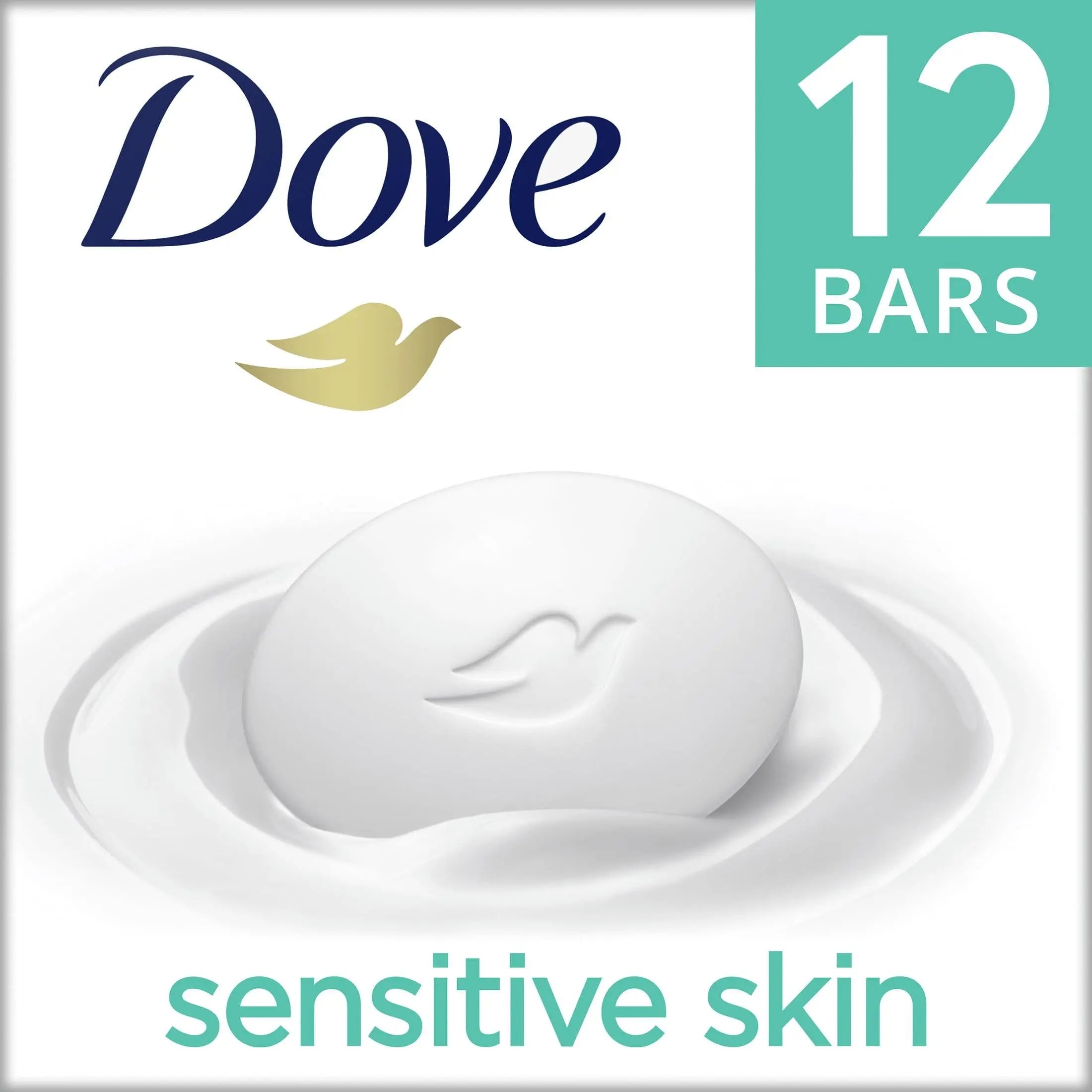 Dove Beauty Bar with moisturizing cream for soft, smooth skin
