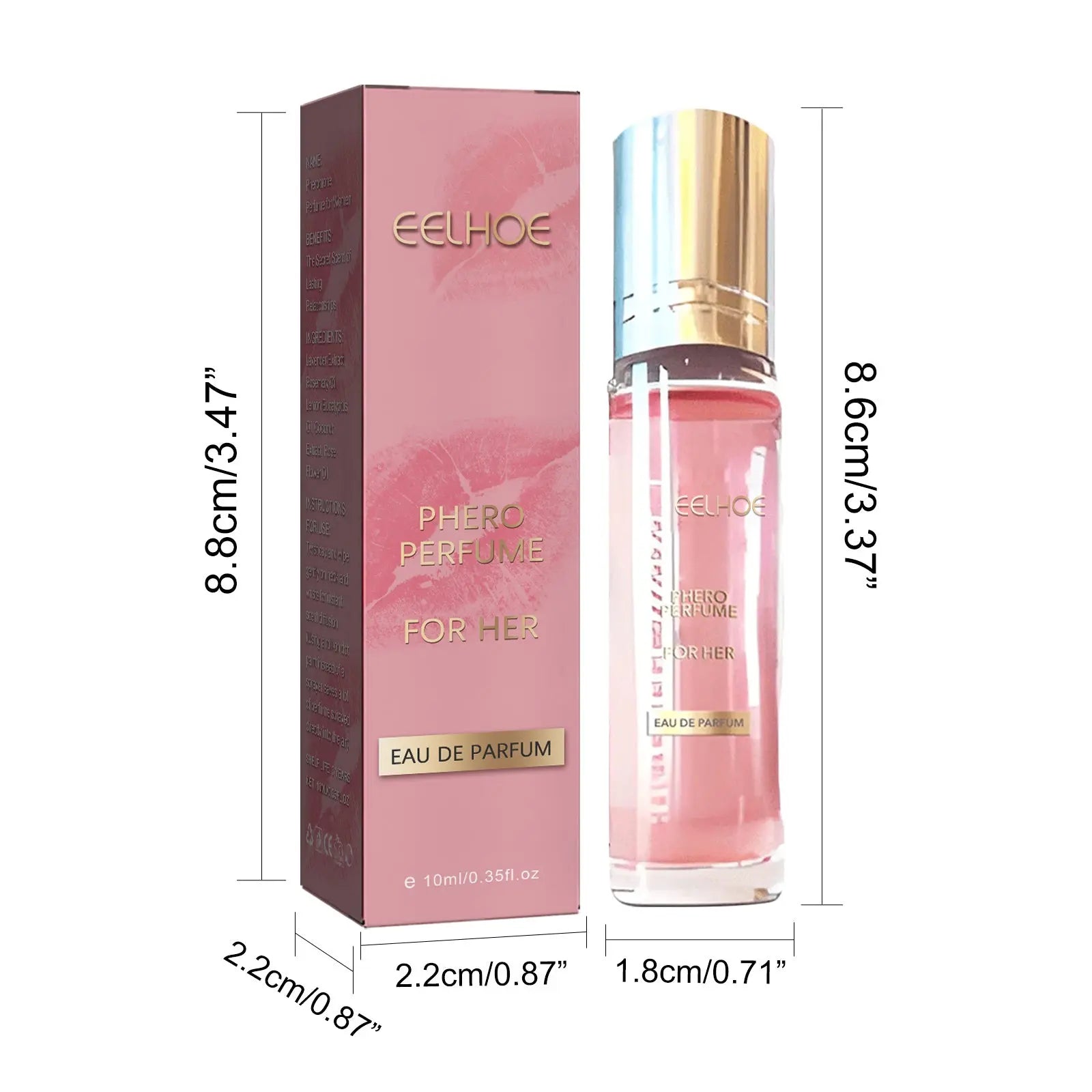 EELHOE Perfume Natural Floral Niche Eau De Toilette For Women Liquid Perfume Adorn Glow