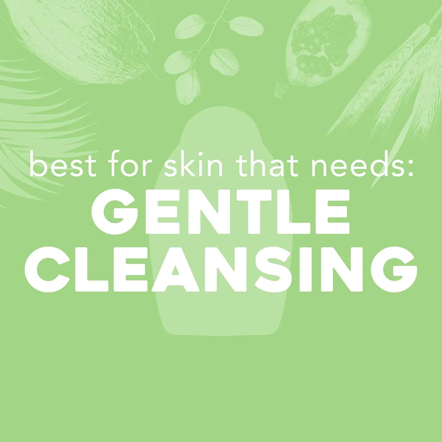 OGX Pink Sea Salt & Rosewater scrub highlighting ingredients