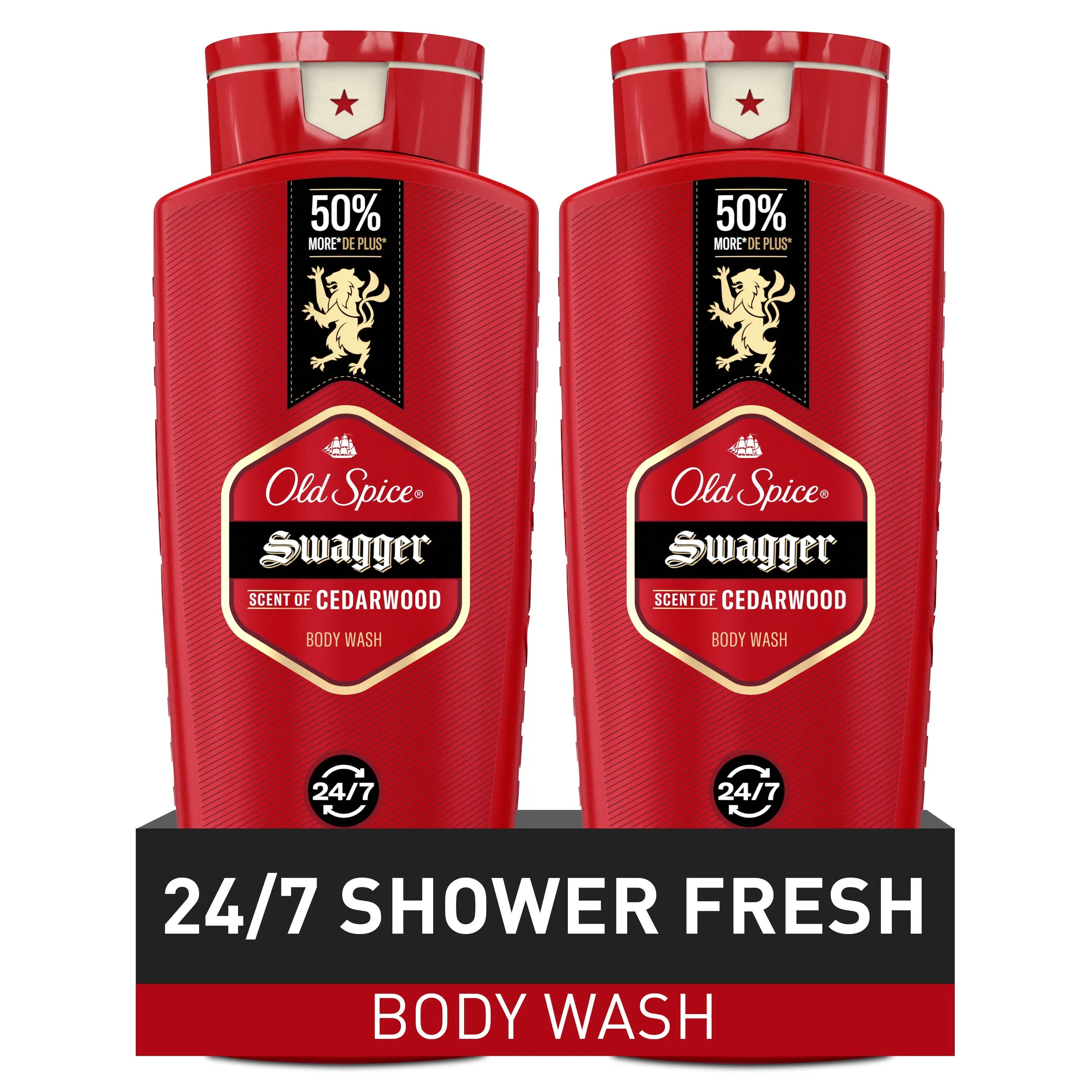 Old Spice Red Collection Swagger Scent Men's Body Wash 24 fl oz bottle