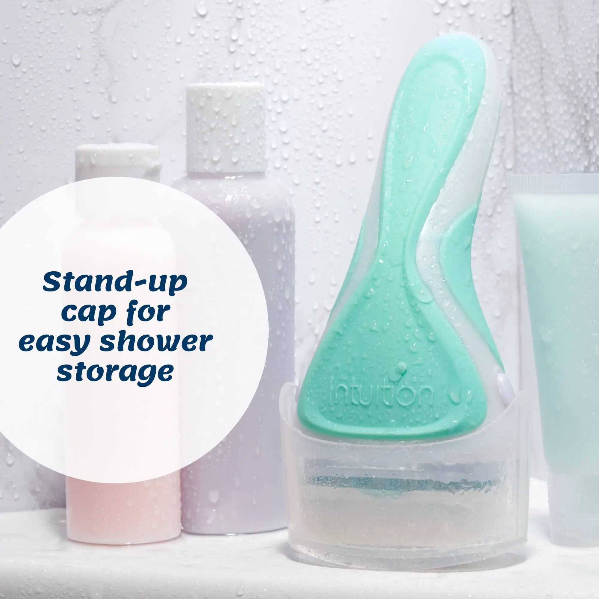 Smooth and sensitive shaving with Schick Intuition aloe-infused blades