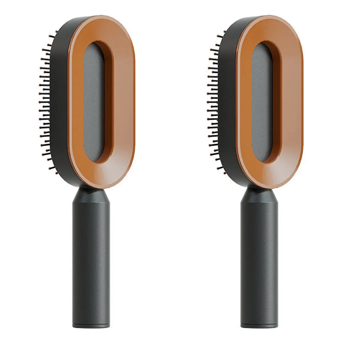 Self Cleaning Hair Brush For Women One-key Cleaning Hair Loss Airbag Massage Scalp Comb Anti-Static Hairbrush null