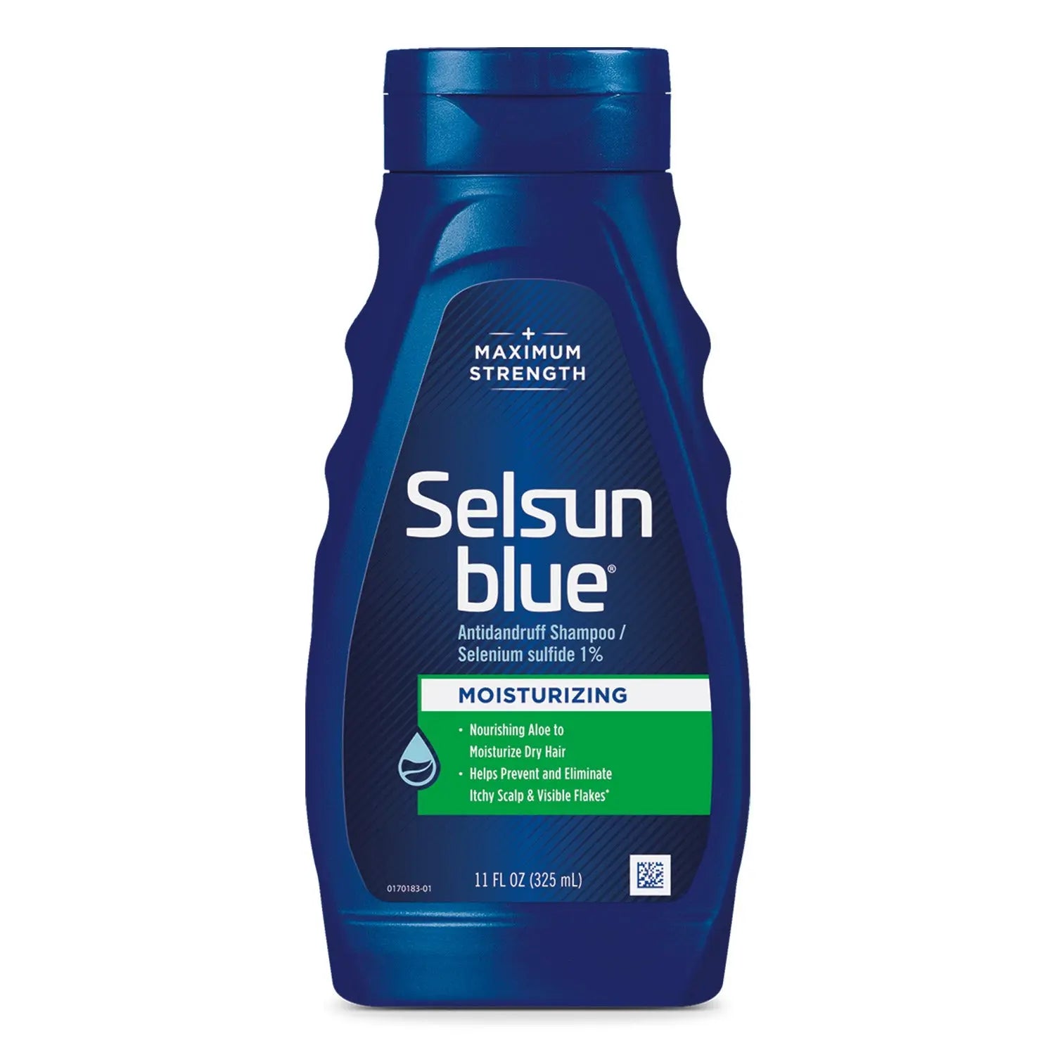 Selsun Blue Moisturizing with Aloe Dandruff Shampoo, 11 Oz Adorn Glow
