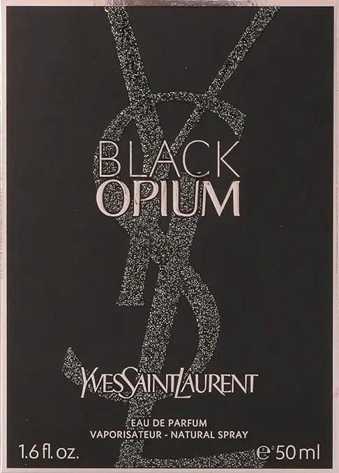 Yves Saint Laurent Eau De Parfum Spray for Women, Black Opium, 1.6 Ounce Adron Glow