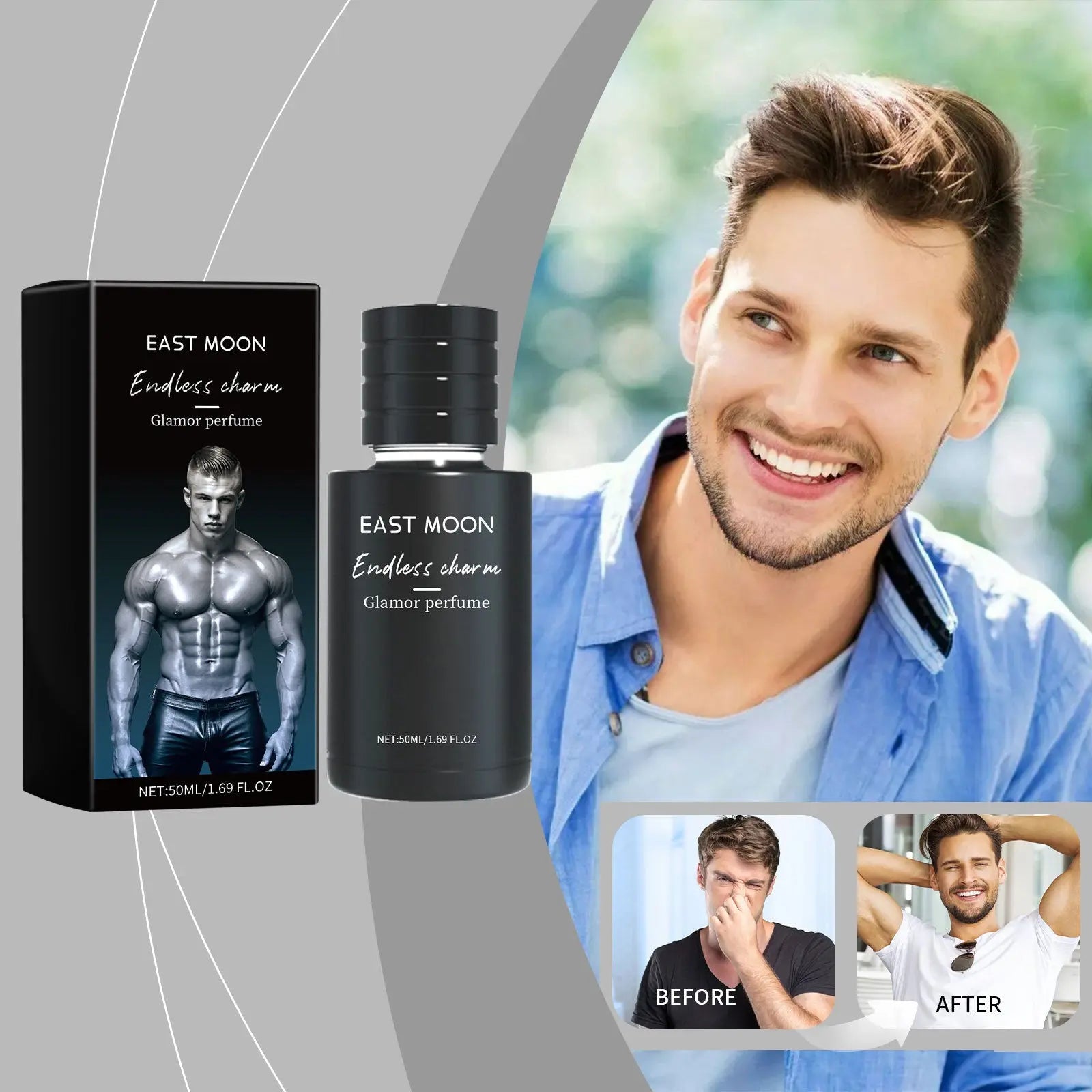 Charming Dating Perfume For Men Adorn Glow