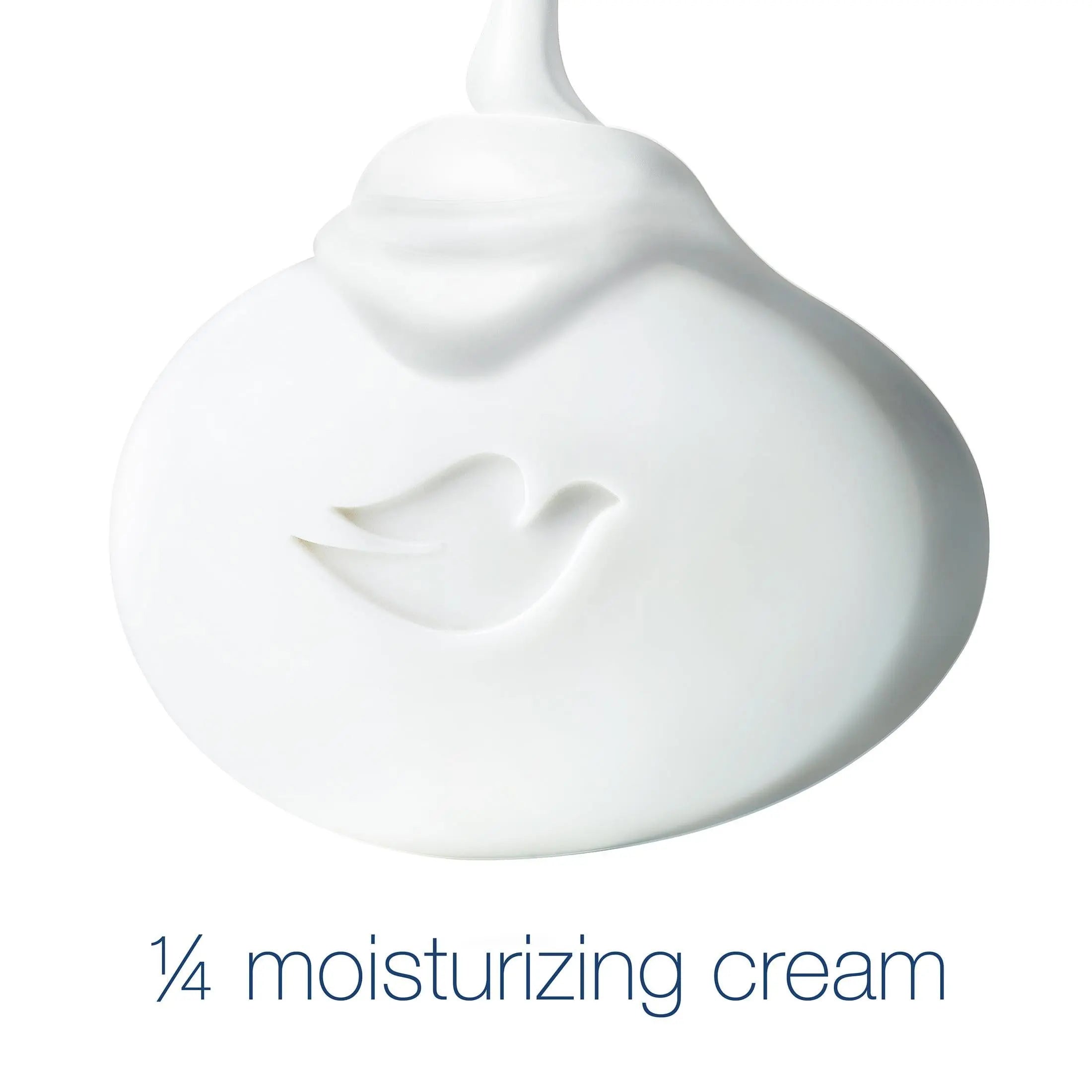 Gentle unscented Dove Beauty Bar for face, hands, and body
