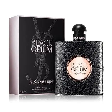 Yves Saint Laurent Eau De Parfum Spray for Women, Black Opium, 1.6 Ounce Adron Glow